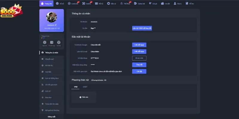 S666 cam kết minh bạch, bảo mật